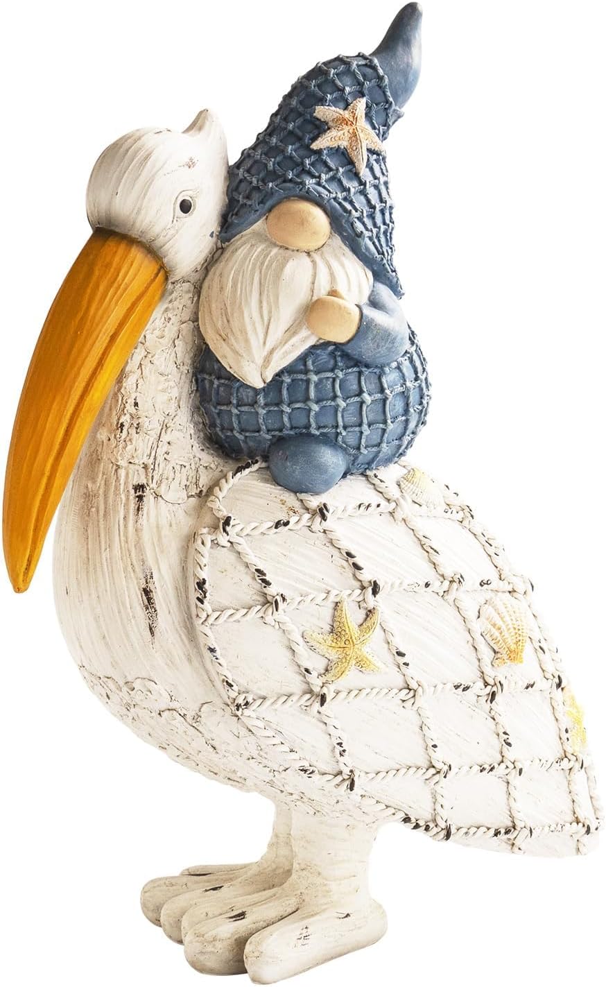 115 Inch Pelican Gnome Decor Figurine