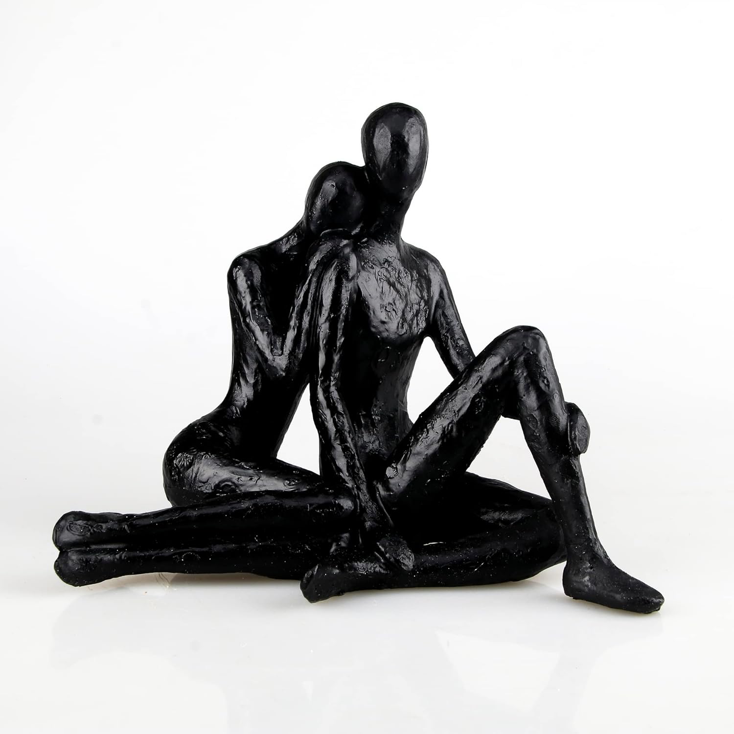 Large Couple Sculpture Passionate Love Figurine Valentines Day Wedding Decor