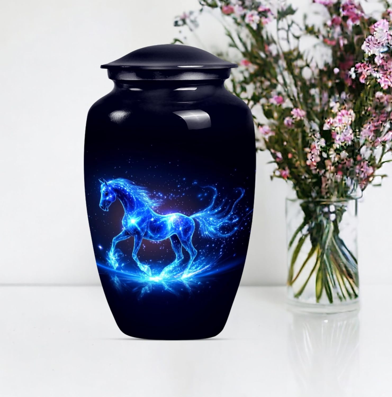 Horse Urn - 10 Inch Cremation Urn for Human Ashes