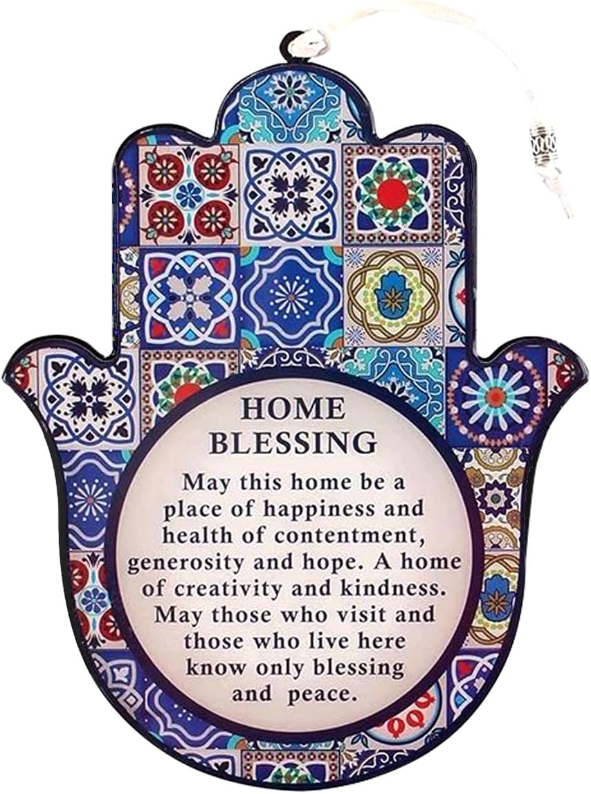 ArancioneandQ Hamsa Hand Wall Decor 71 Inch