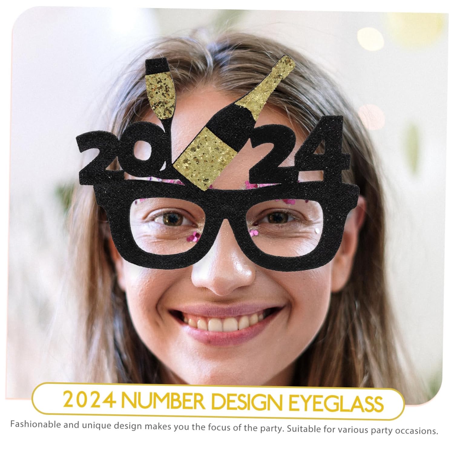 Year Party Glasses Fun Eyewear for Celebrations
