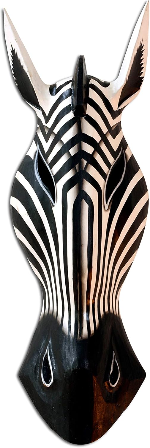 G6 Collection Tribal Zebra Wall Sculpture