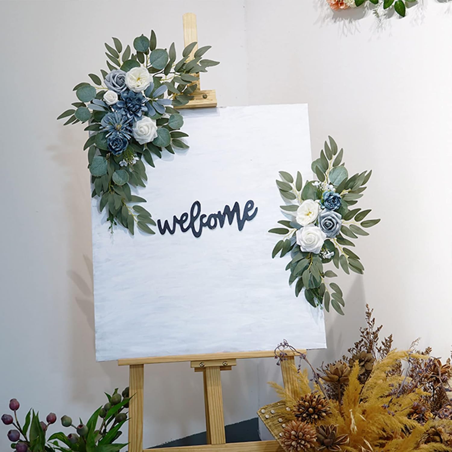 Wedding Arch Flowers Rustic Artificial Floral Swag