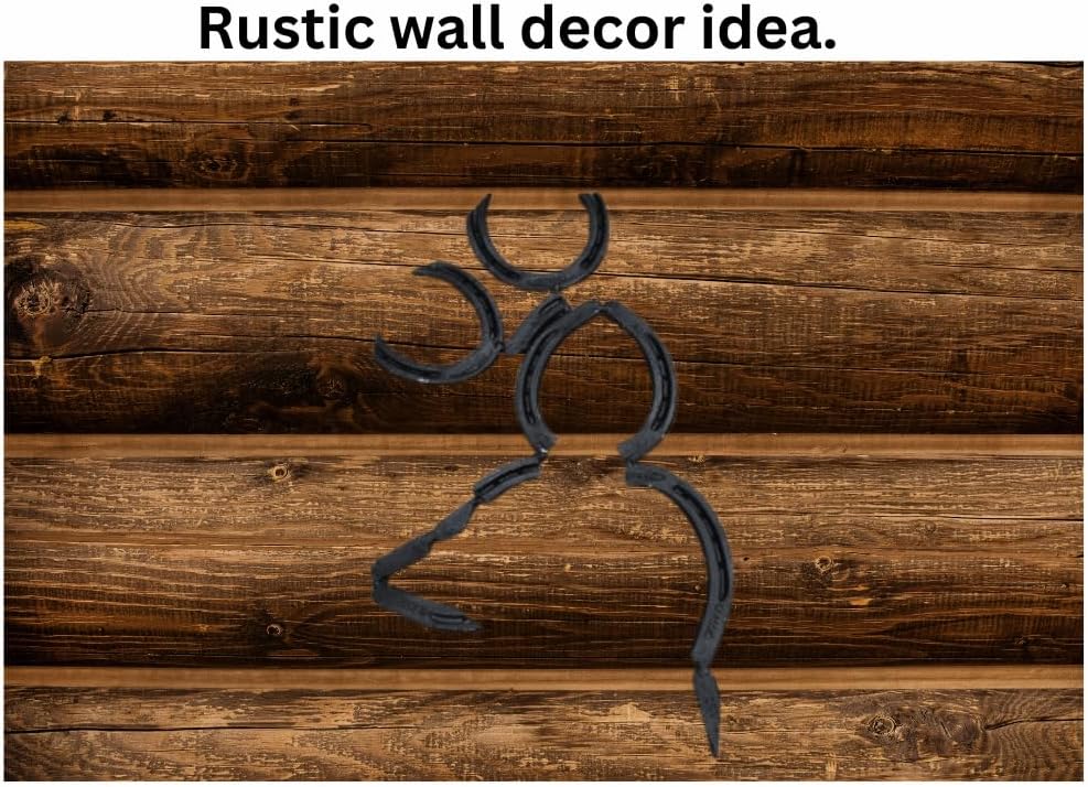 Handcrafted Silver Horseshoe Wall Sculpture