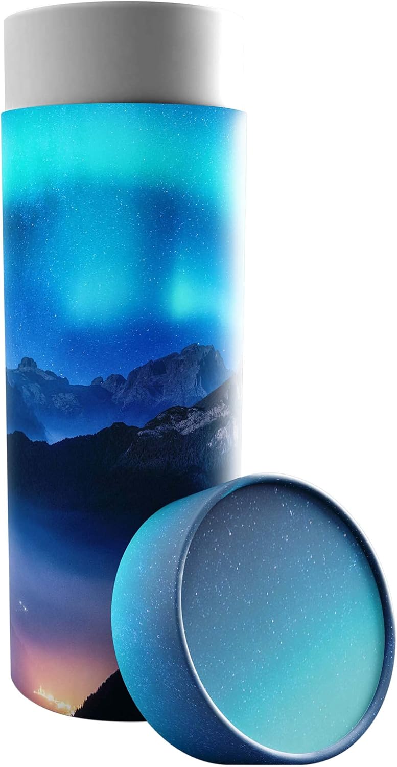Eco-Friendly Biodegradable Scattering Urn for Human Ashes