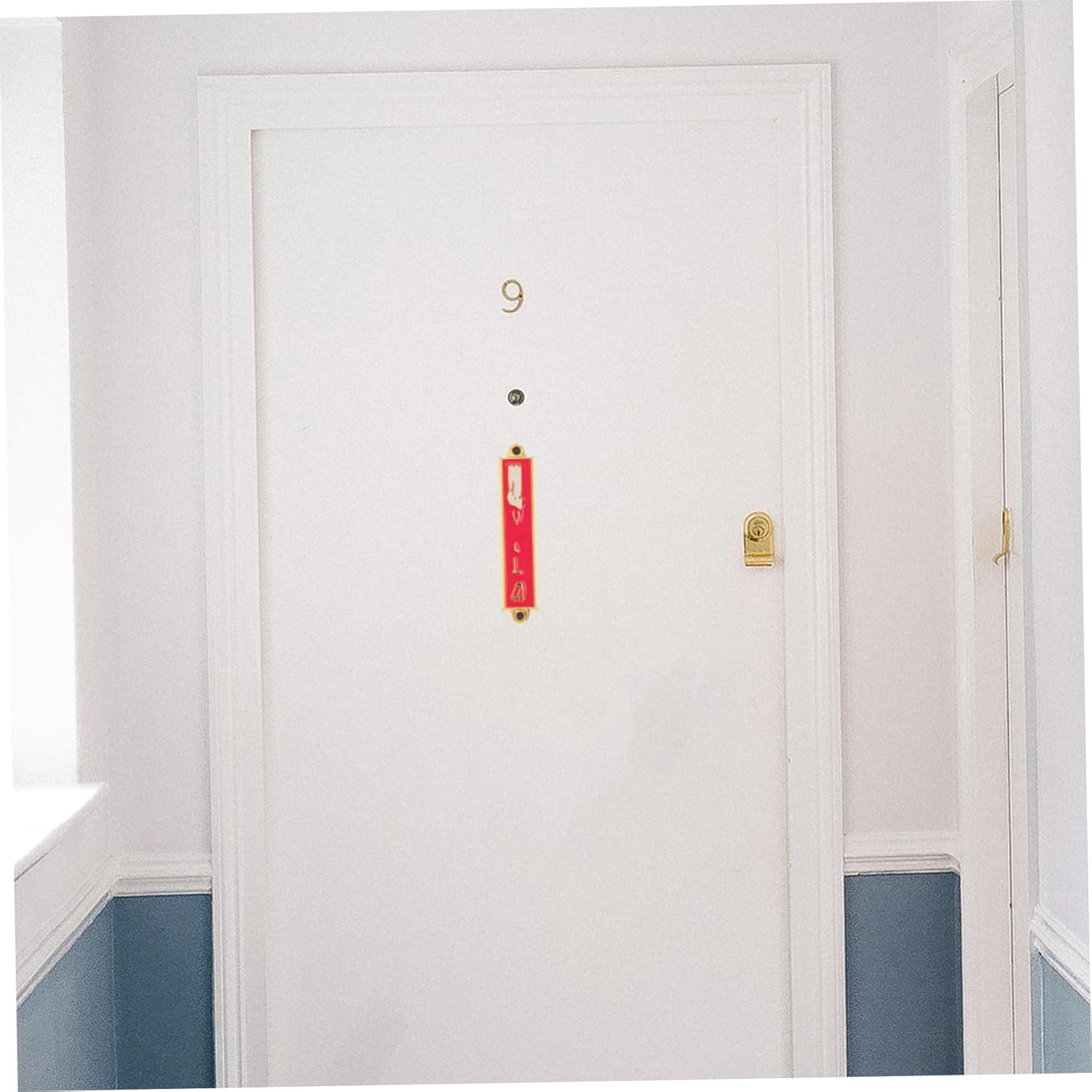 Metal Mezuzah Decor for Home and Catholic Blessings