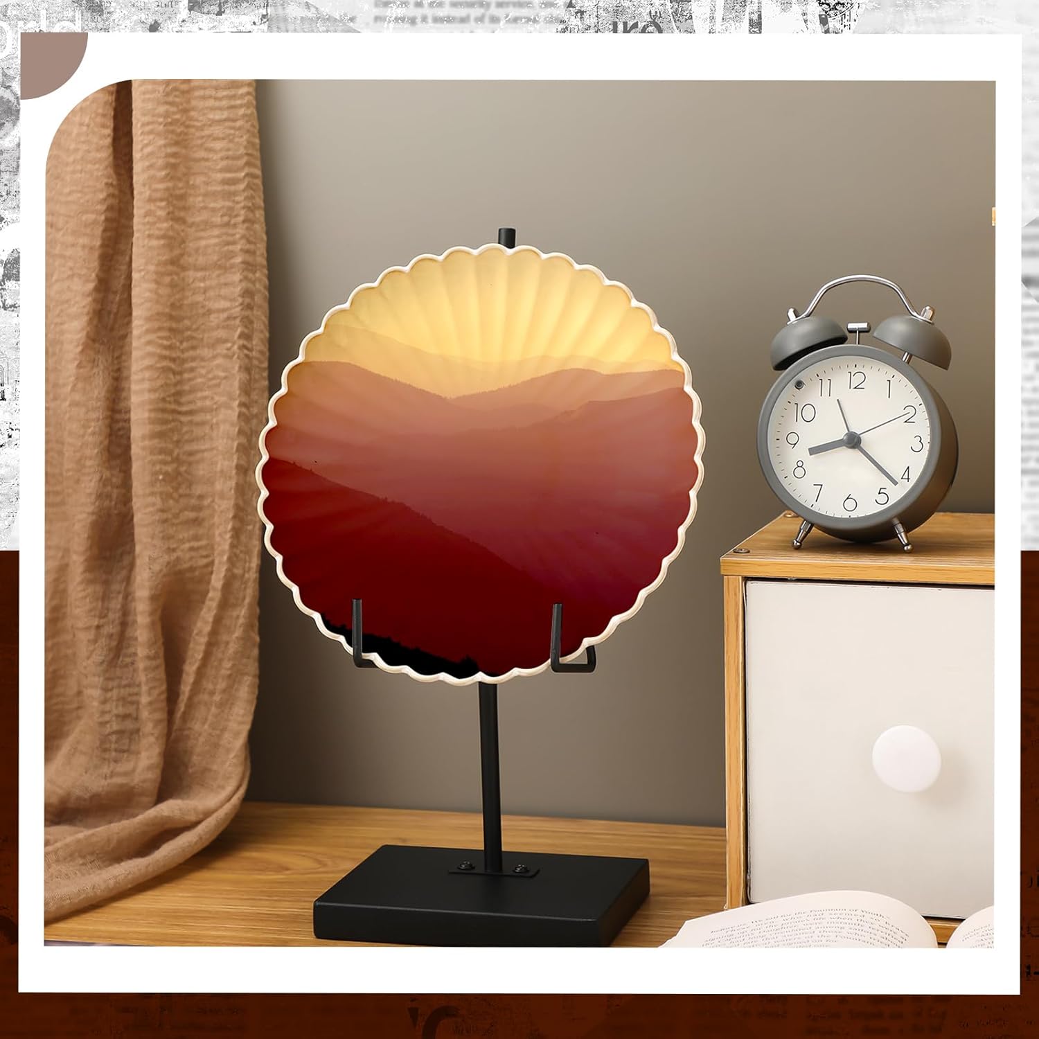Black Metal Frame Holder for Art and Sign Display