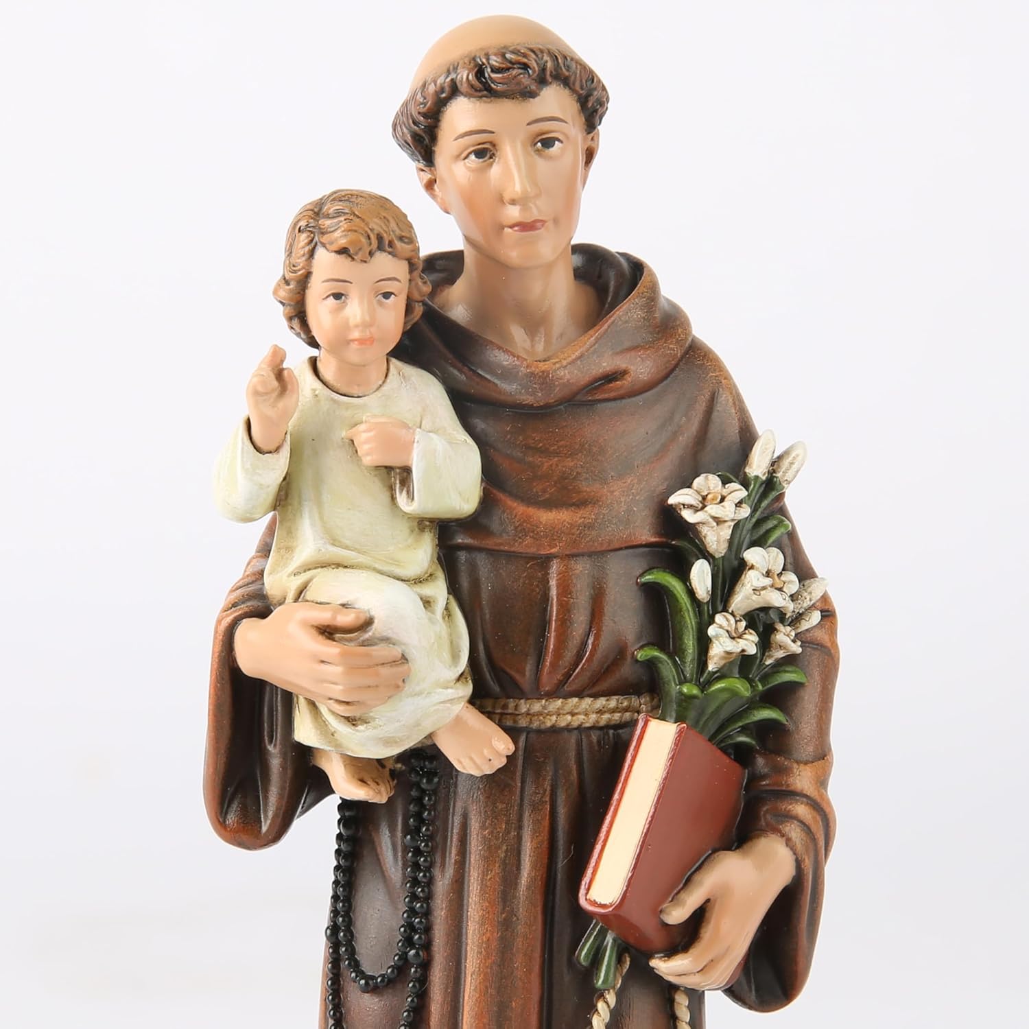 BC Catholic St Anthony Statue 6 Inch Sculpture