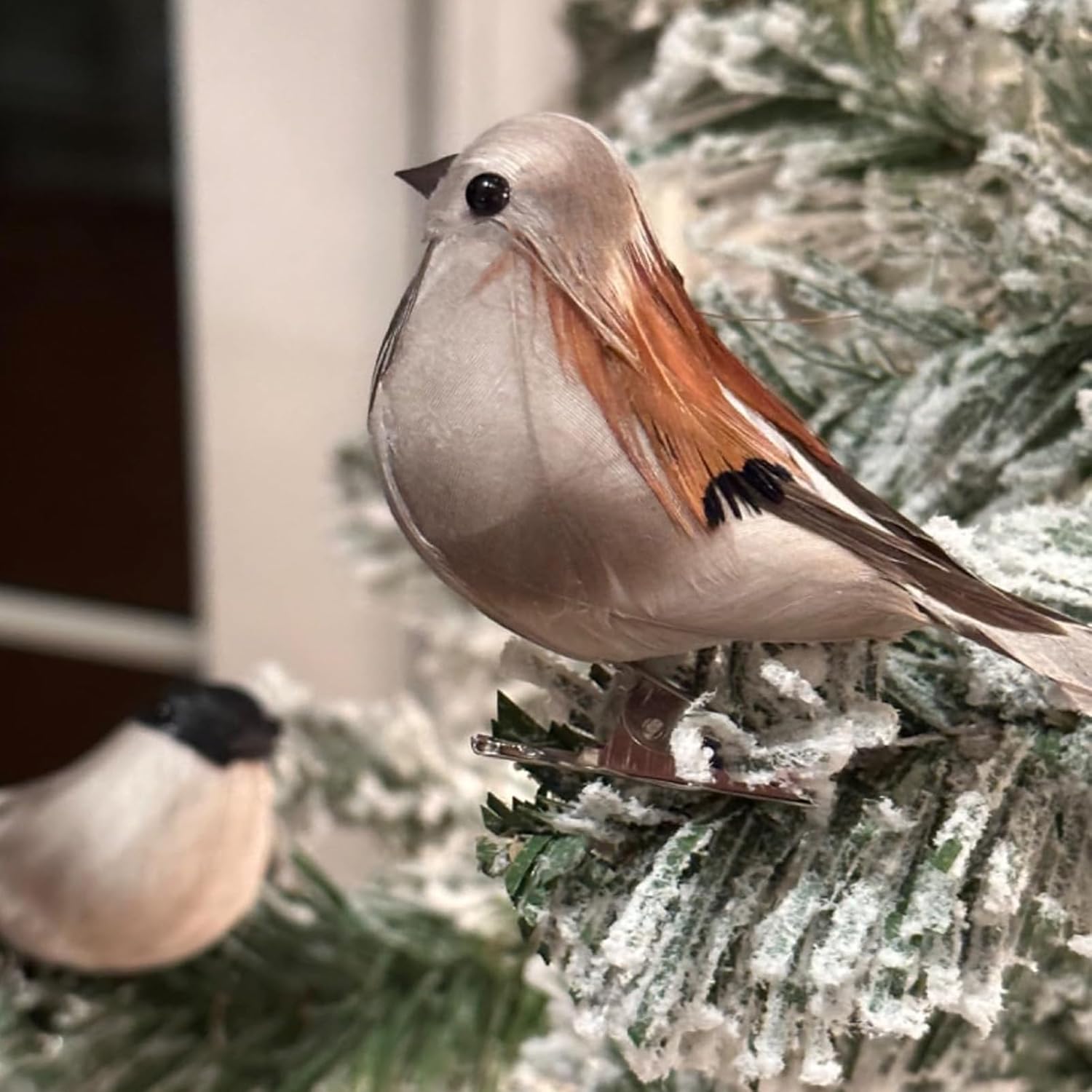 12pcs Artificial Birds for Decorative Hanging Ornaments