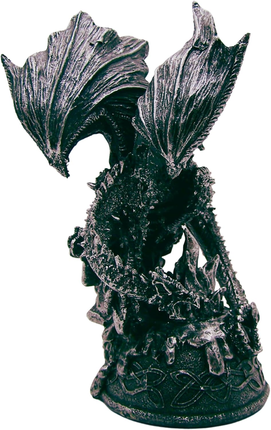 Wowser Gothic Flying Fire Dragon Figurine 8 Inches