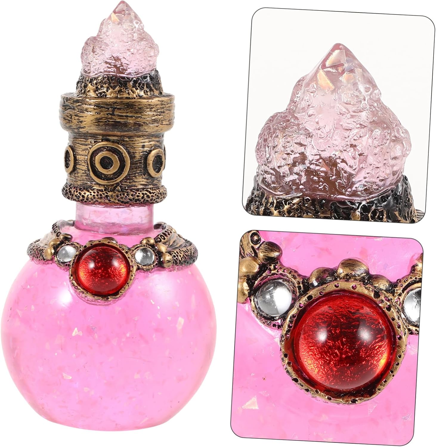 ULTECHNOVO Mermaid Perfume Bottle Decor Figurine