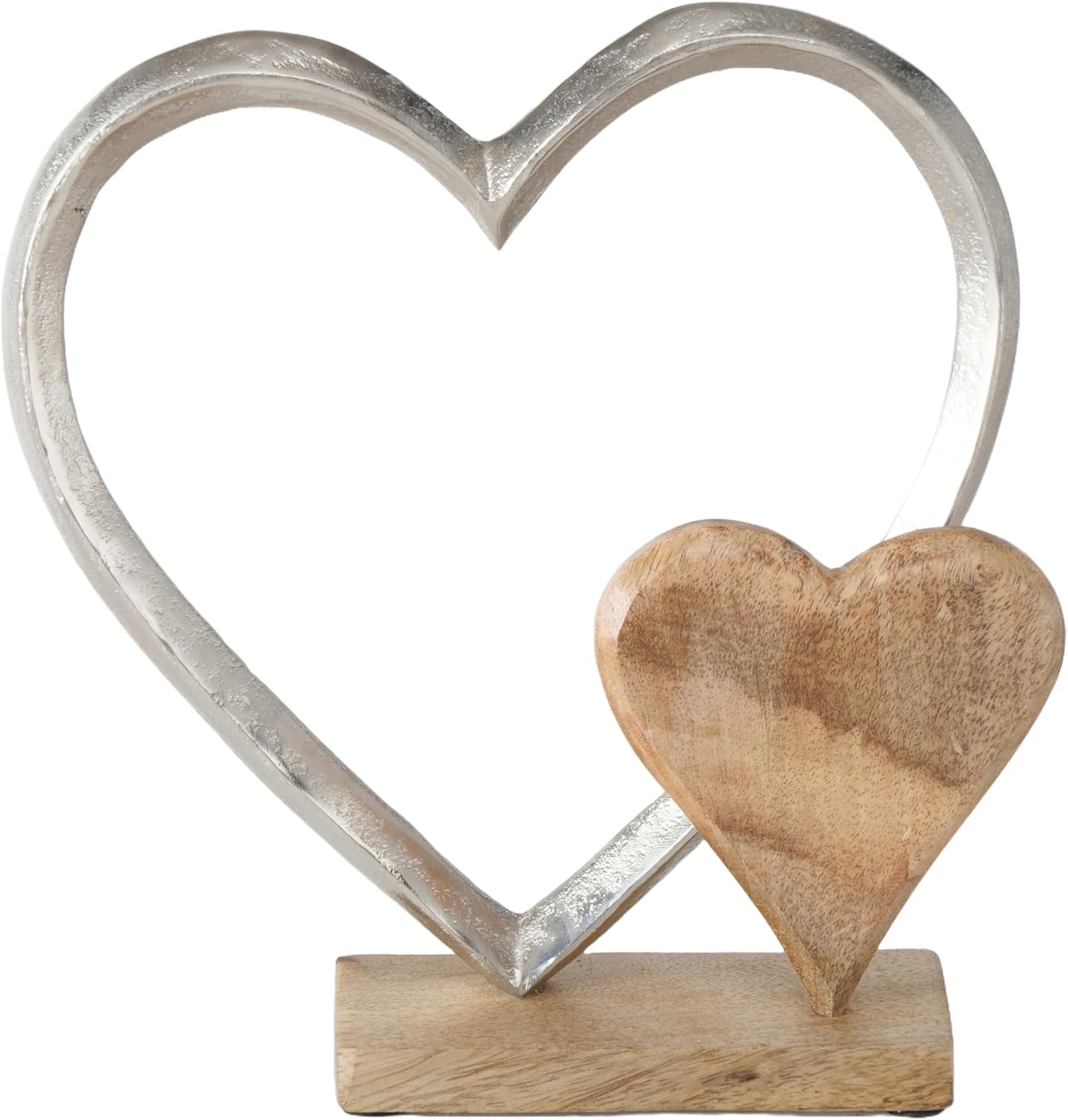 WHW Whole House Eternity Double Heart Figurine