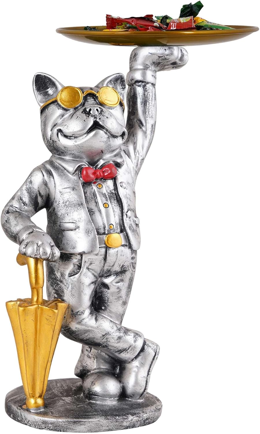 Cute Cool Dog Sculpture for Home Office Decor