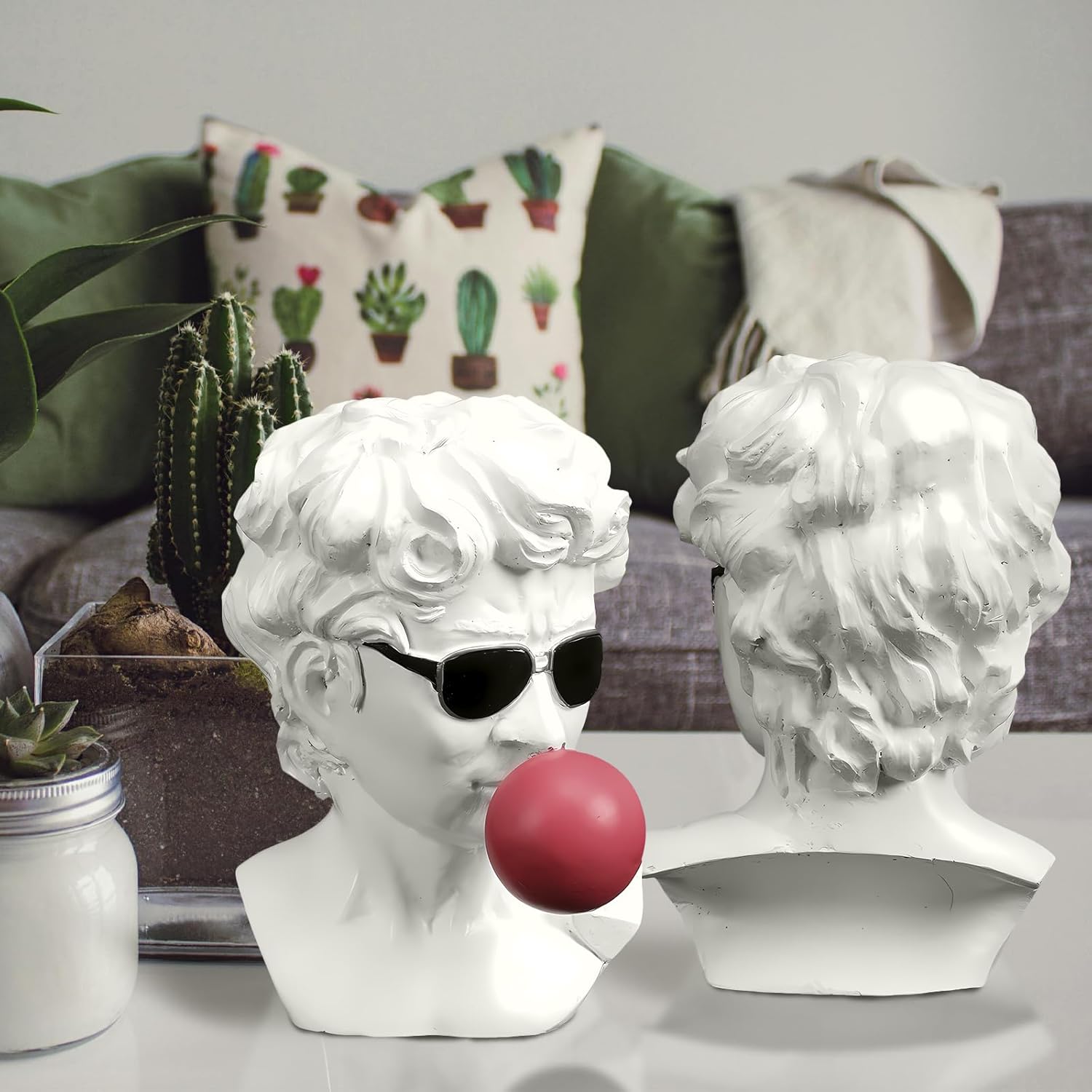 Blowing Bubbles David Statue Home Decor Office Decor