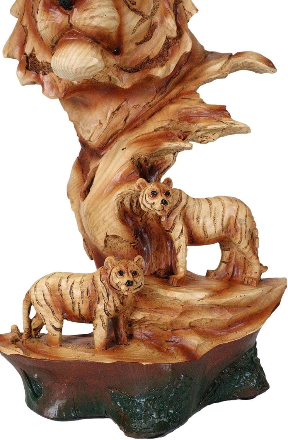 Ebros Gift Large Bengal Tiger Resin Sculpture 1175 Inches Tall