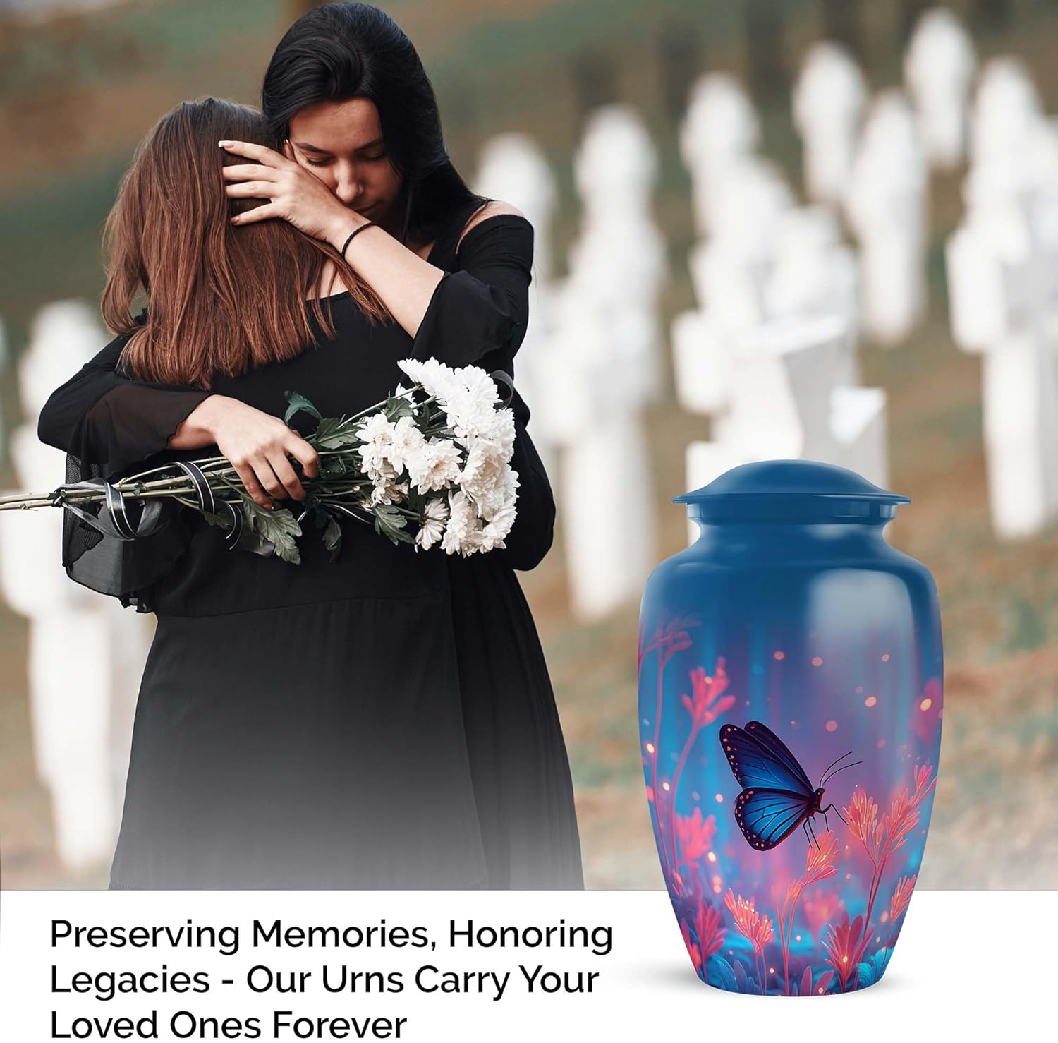 Butterfly Urn for Ashes Adult Male