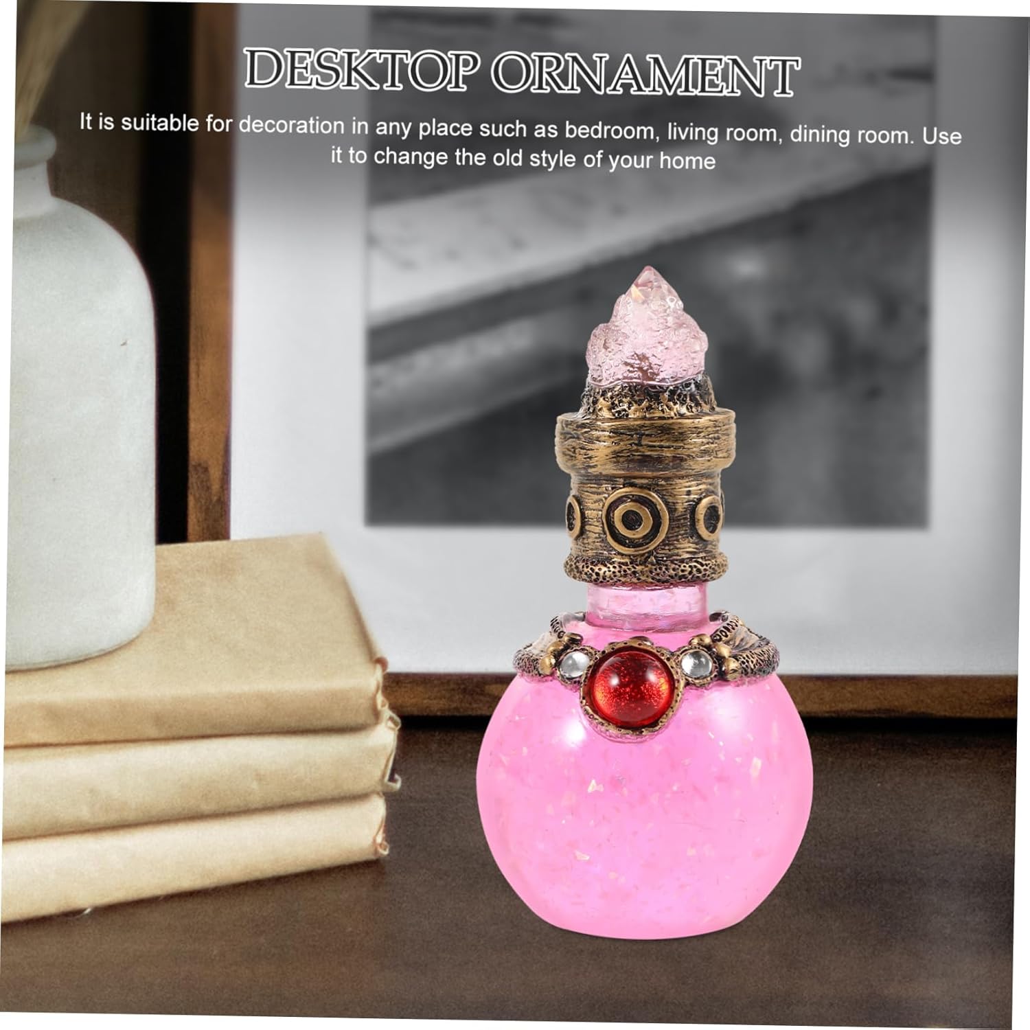 Happyyami Mermaid Perfume Bottle Ornament