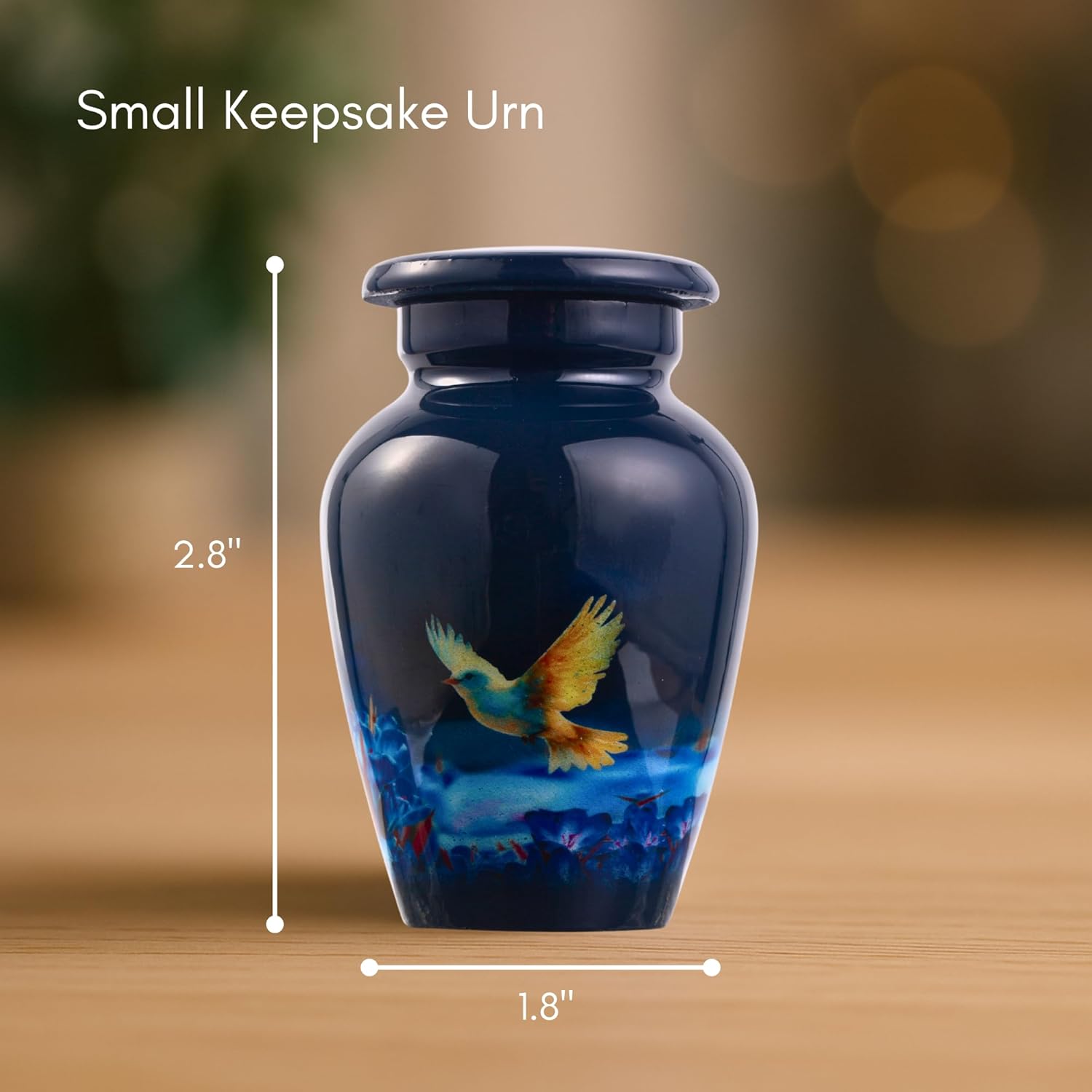 Small Keepsake Cremation Urns for Ashes - Beautiful Mini Memorial Urn 1
