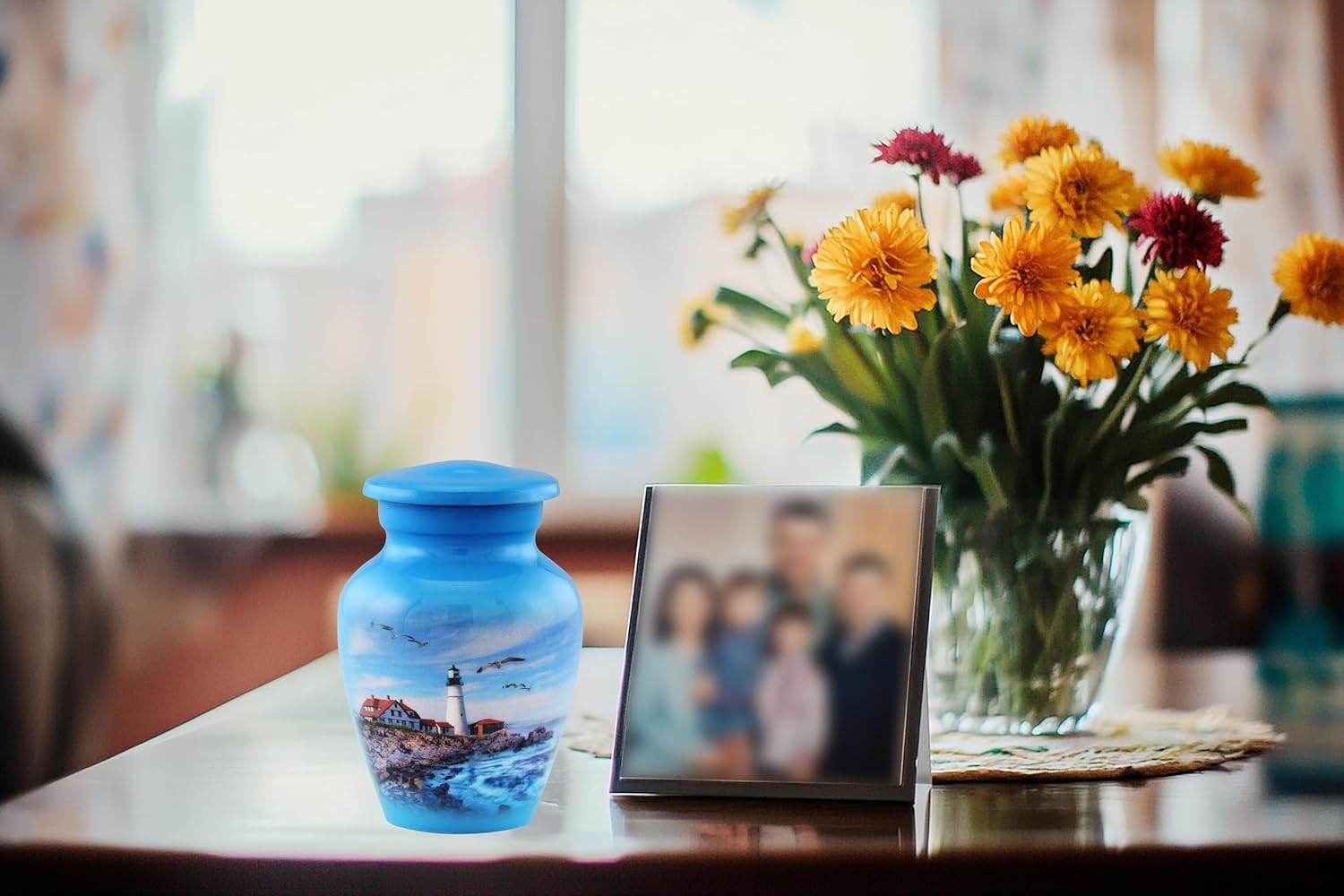 Lighthouse Keepsake Urn for Ashes and Memories