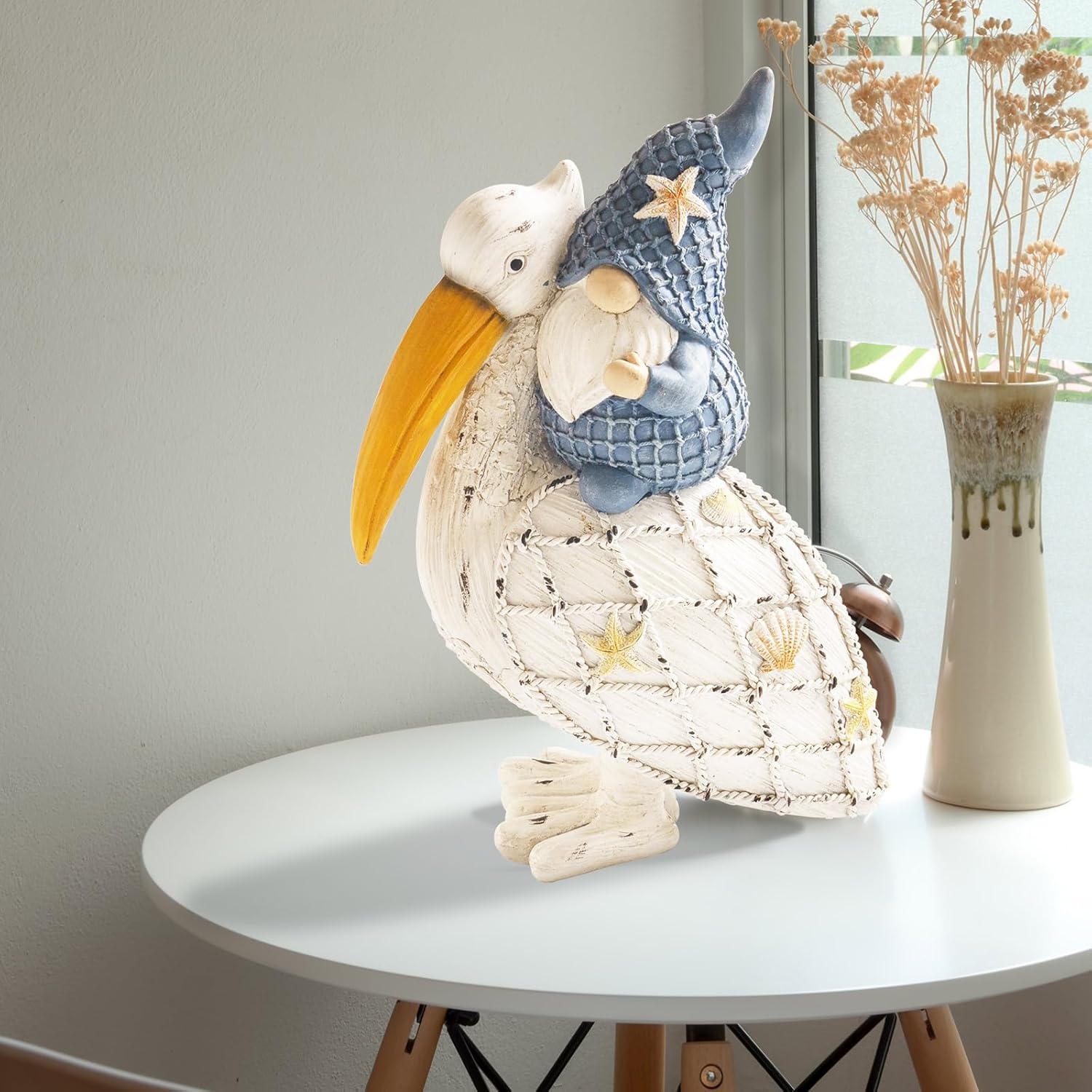 115 Inch Pelican Gnome Decor Figurine