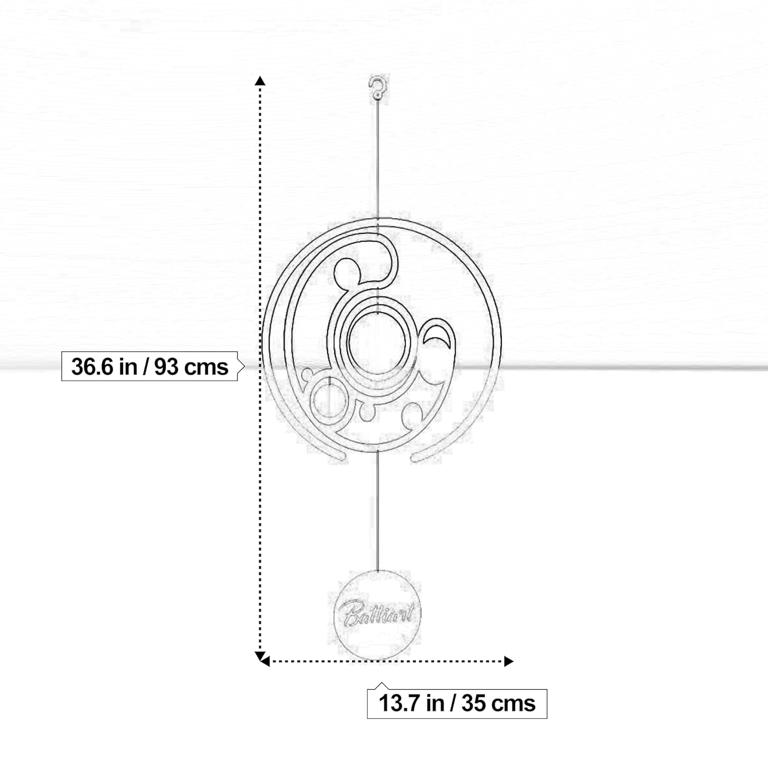 Orbit Hanging Mobile - Cosmic Decor with Planetary Orbits