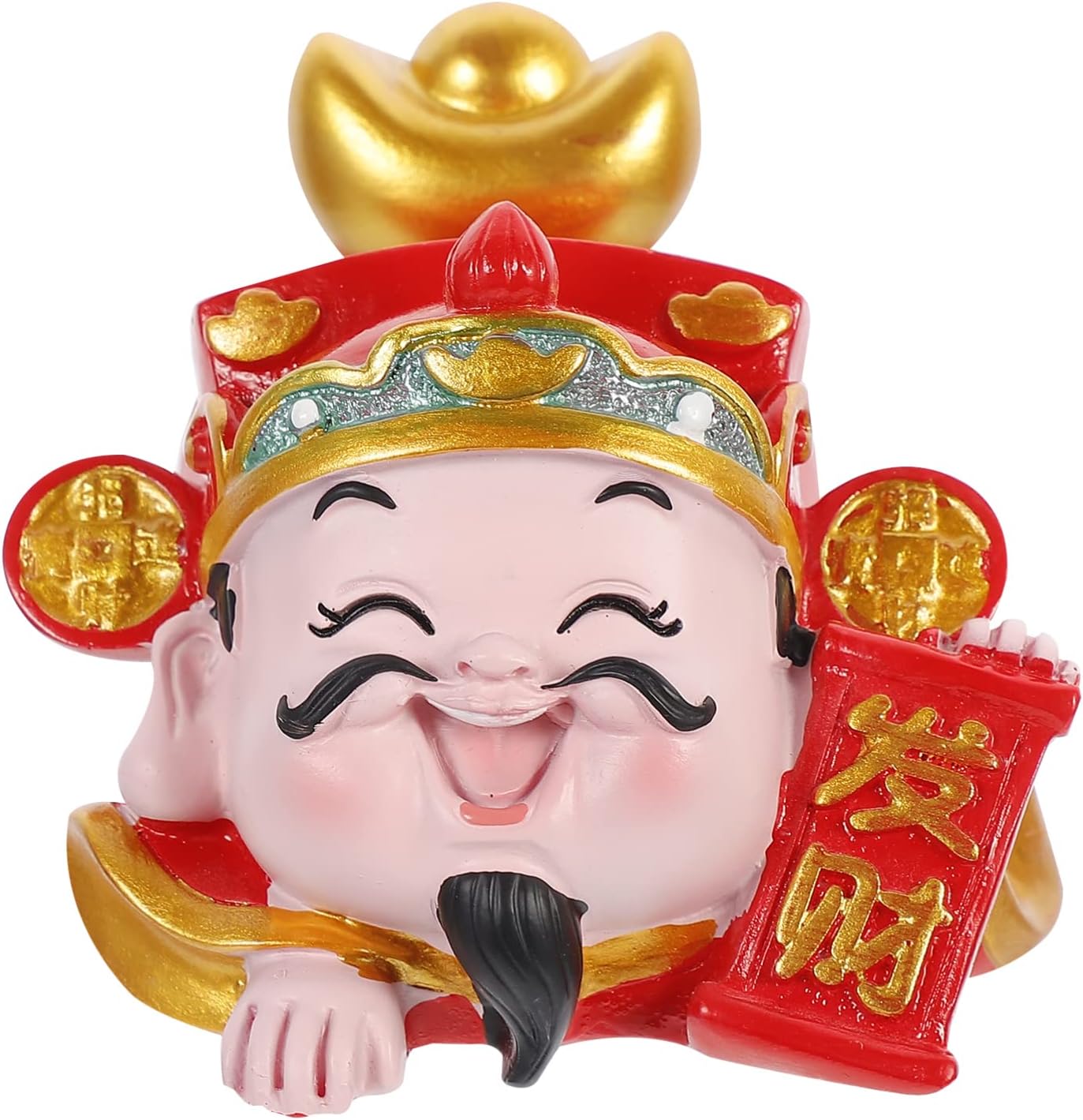 Chinese Style Resin Phone Holder Figurine Decor