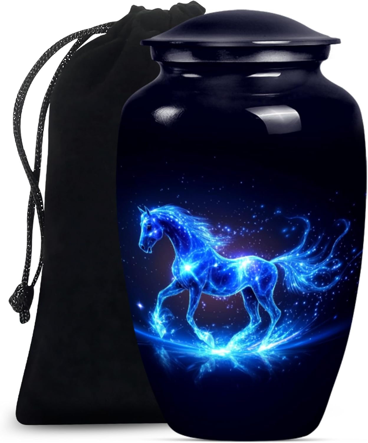 Horse Urn - 10 Inch Cremation Urn for Human Ashes