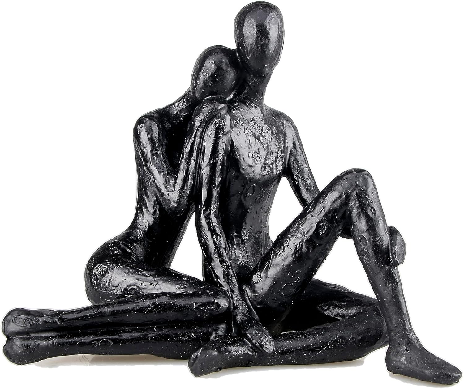 Large Couple Sculpture Passionate Love Figurine Valentines Day Wedding Decor