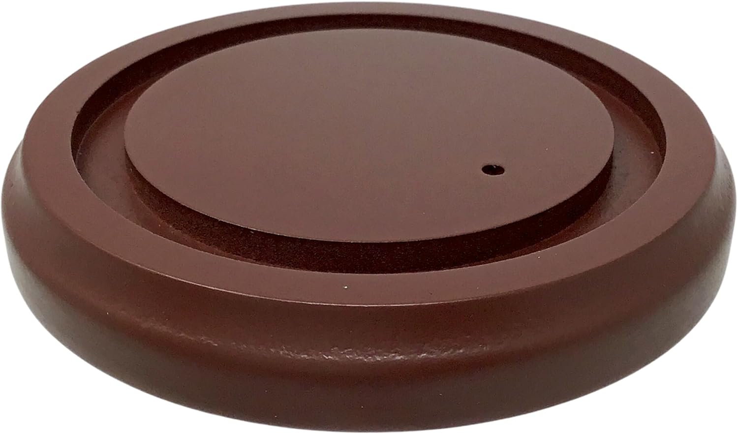BANBERRY DESIGNS Clear Glass Dome with Hook and Wooden Base