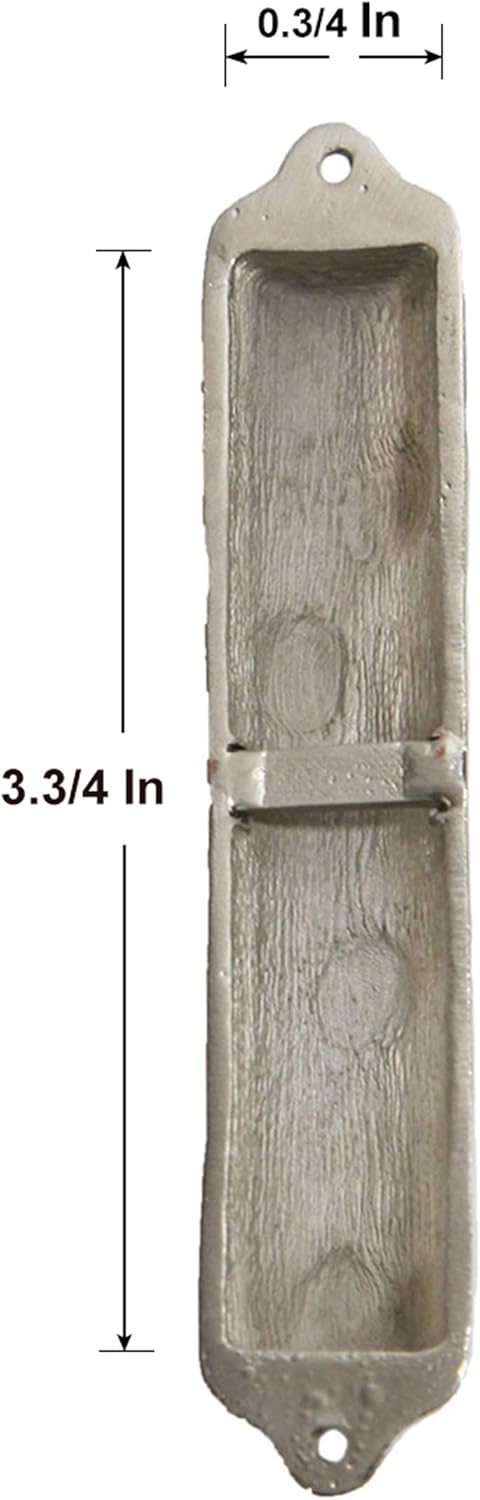 Mezuzah Case Pomegranate Tree Pewter 4 Inch Door Decor