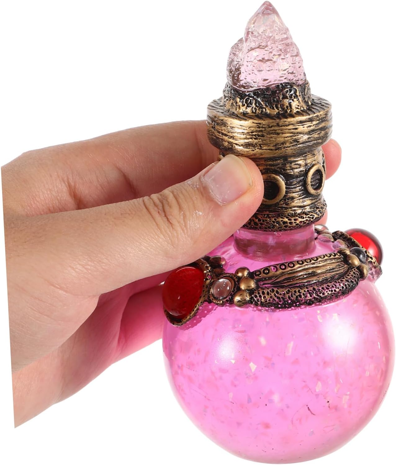 Resin Mermaid Perfume Bottle Decor Figurine