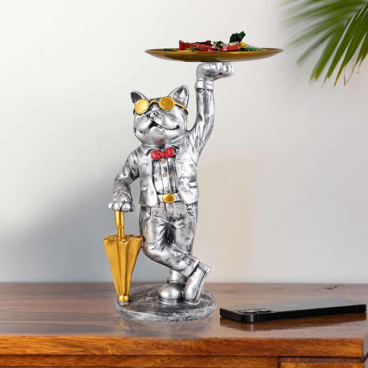 Cute Cool Dog Sculpture for Home Office Decor
