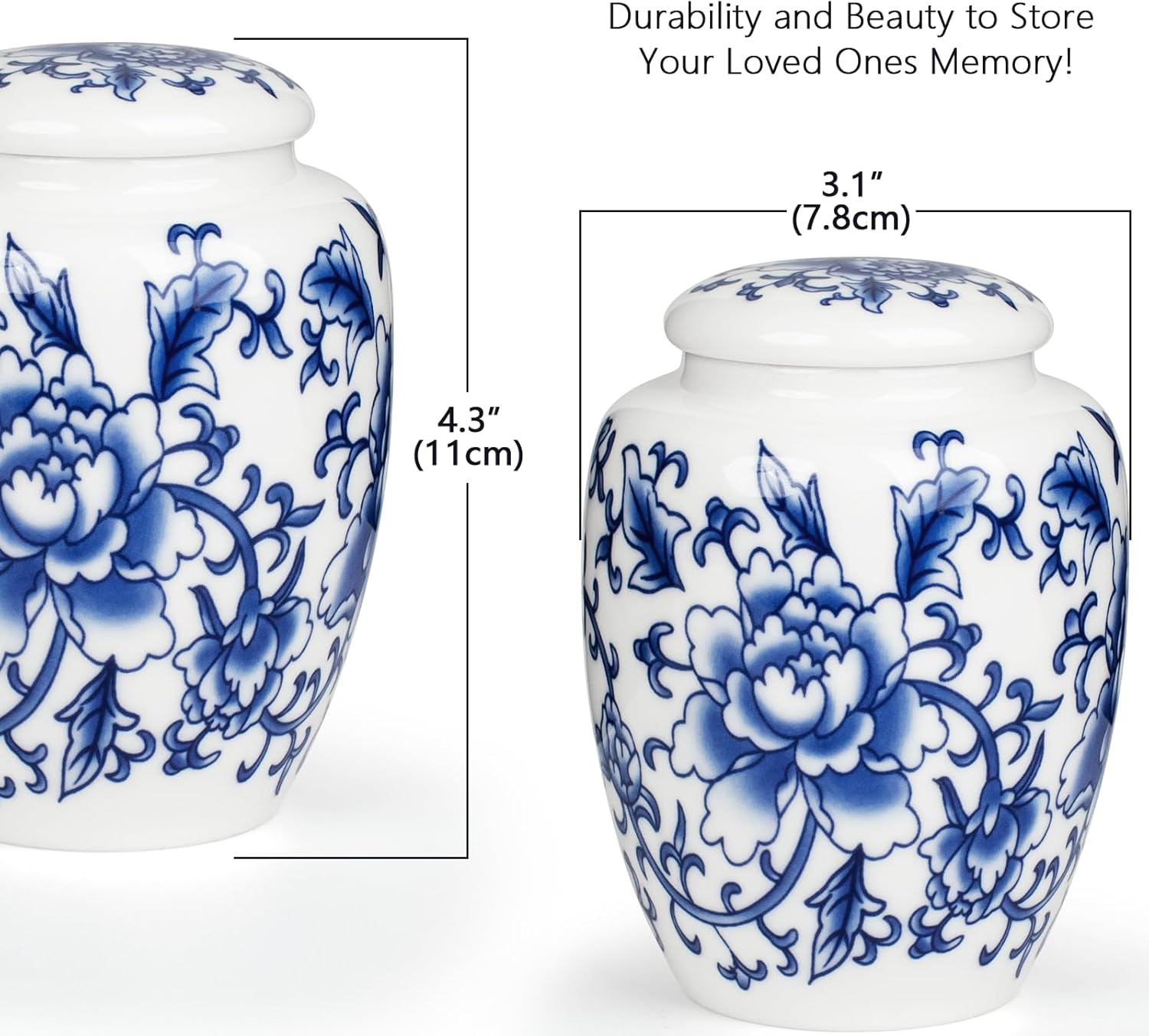 Small Keepsake Cremation Urn with Exquisite Box