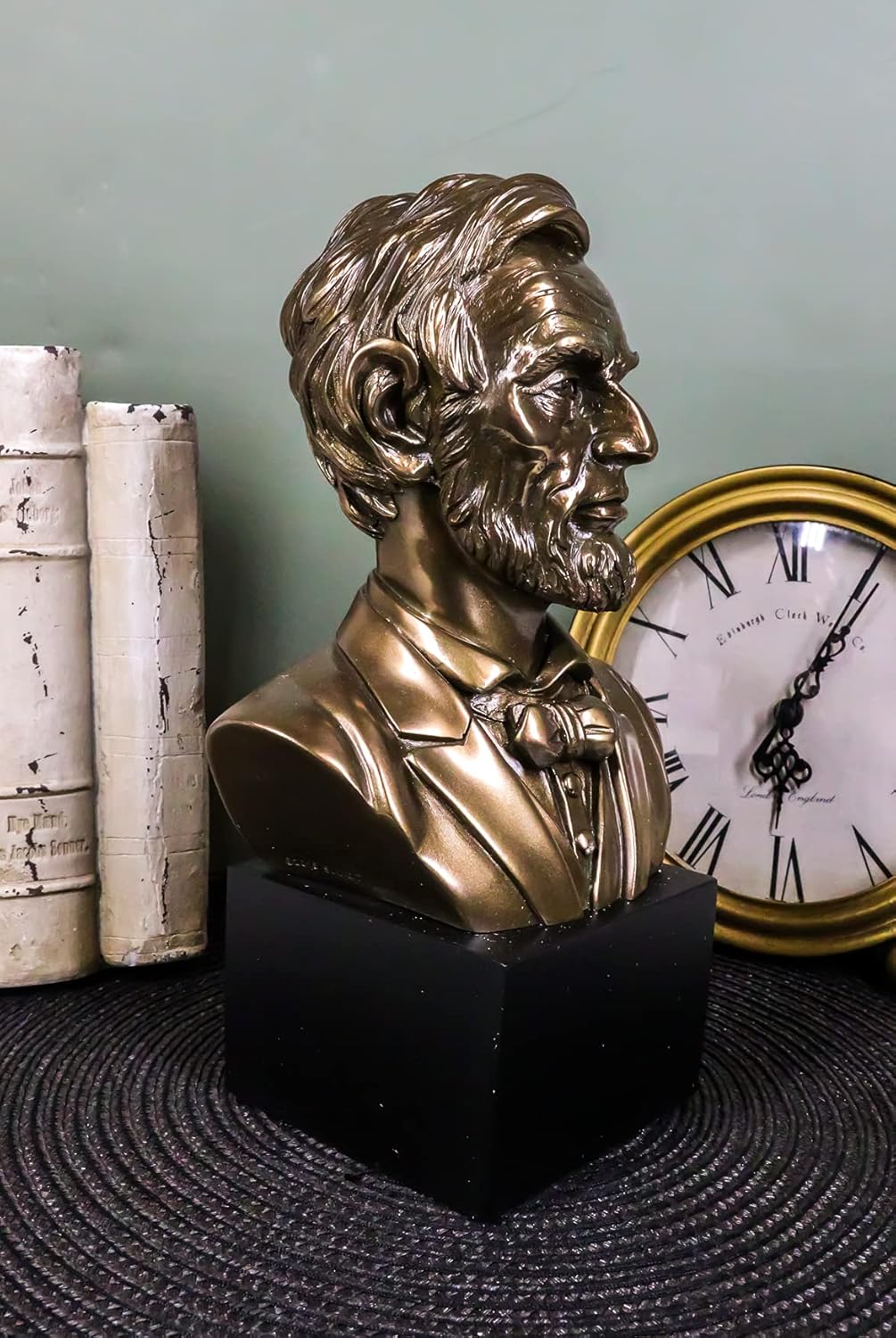 Ebros Abraham Lincoln 925 Inch Composite Resin Statue