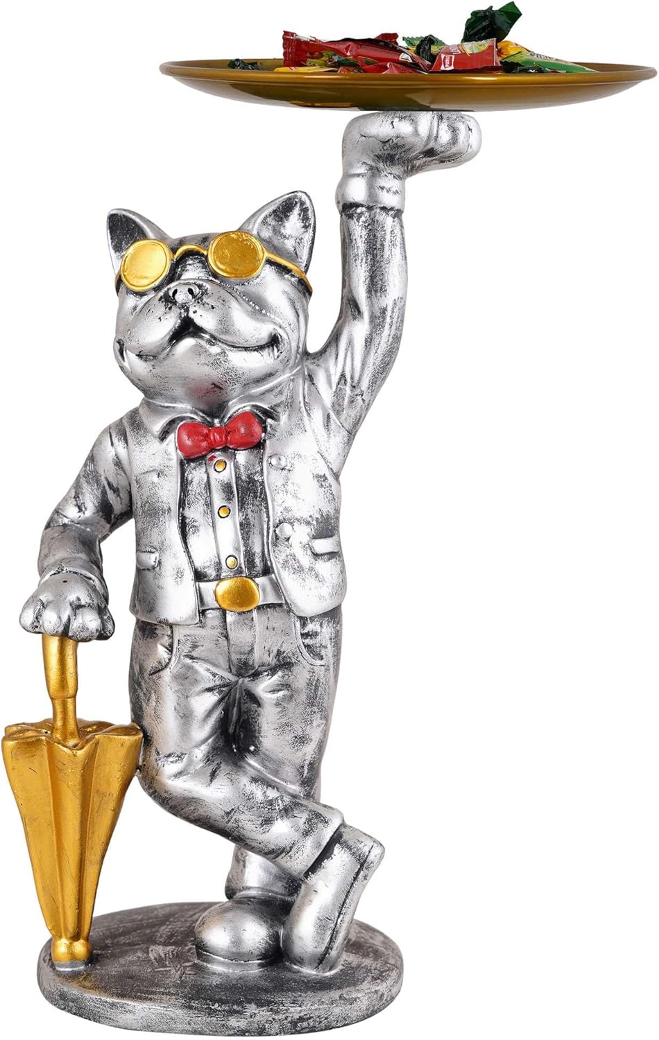Cute Cool Dog Sculpture for Home Office Decor