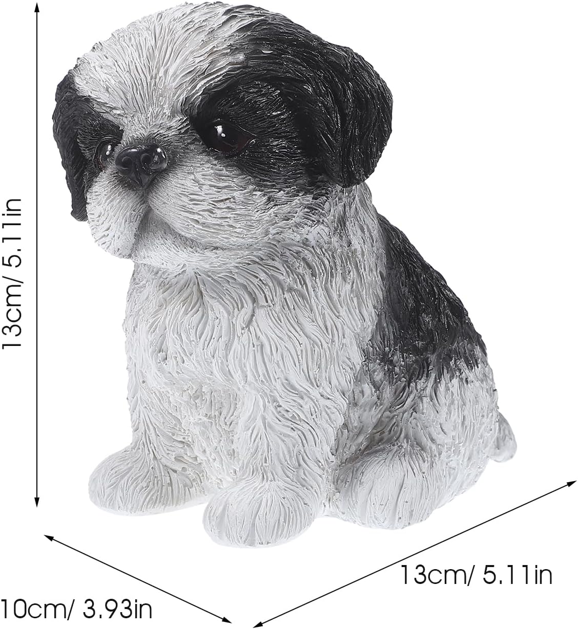 BESPORTBLE Dog Statues Home Decor Figurine