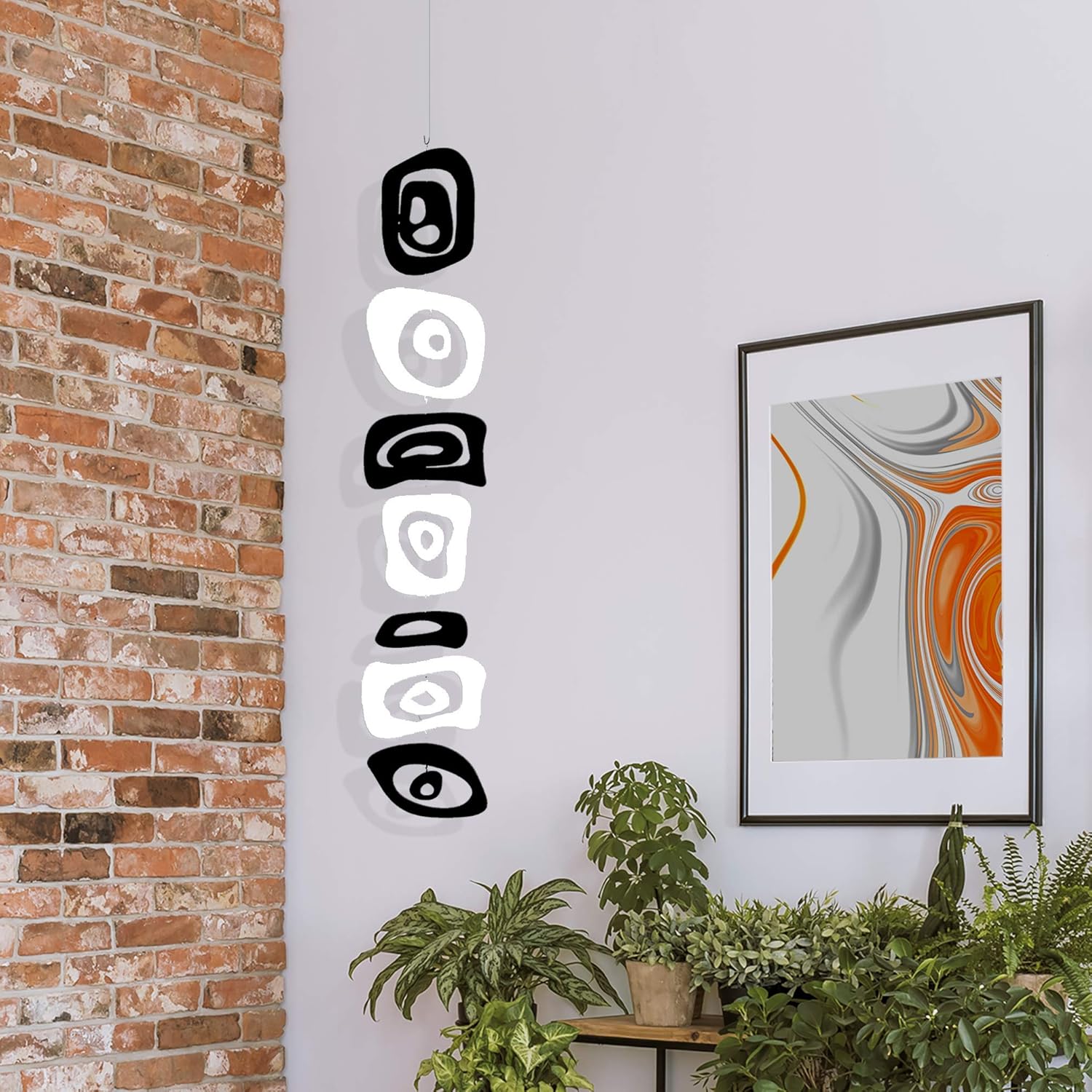 Far Out Mod Retro-A-GoGo Hanging Art Mobile 9x48