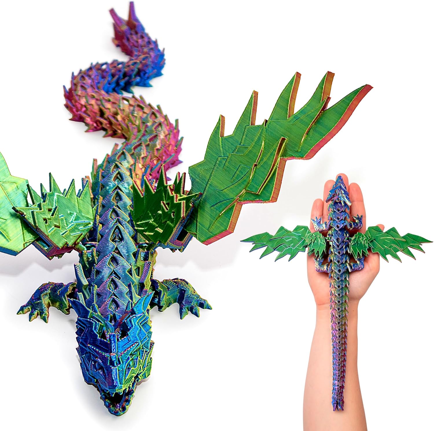 VOSKO CyberDragon 12 Inch Collectible Sculpture