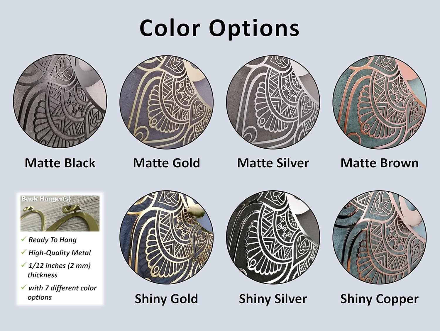 Personalized Metal Bike Wall Art - Customizable Decor