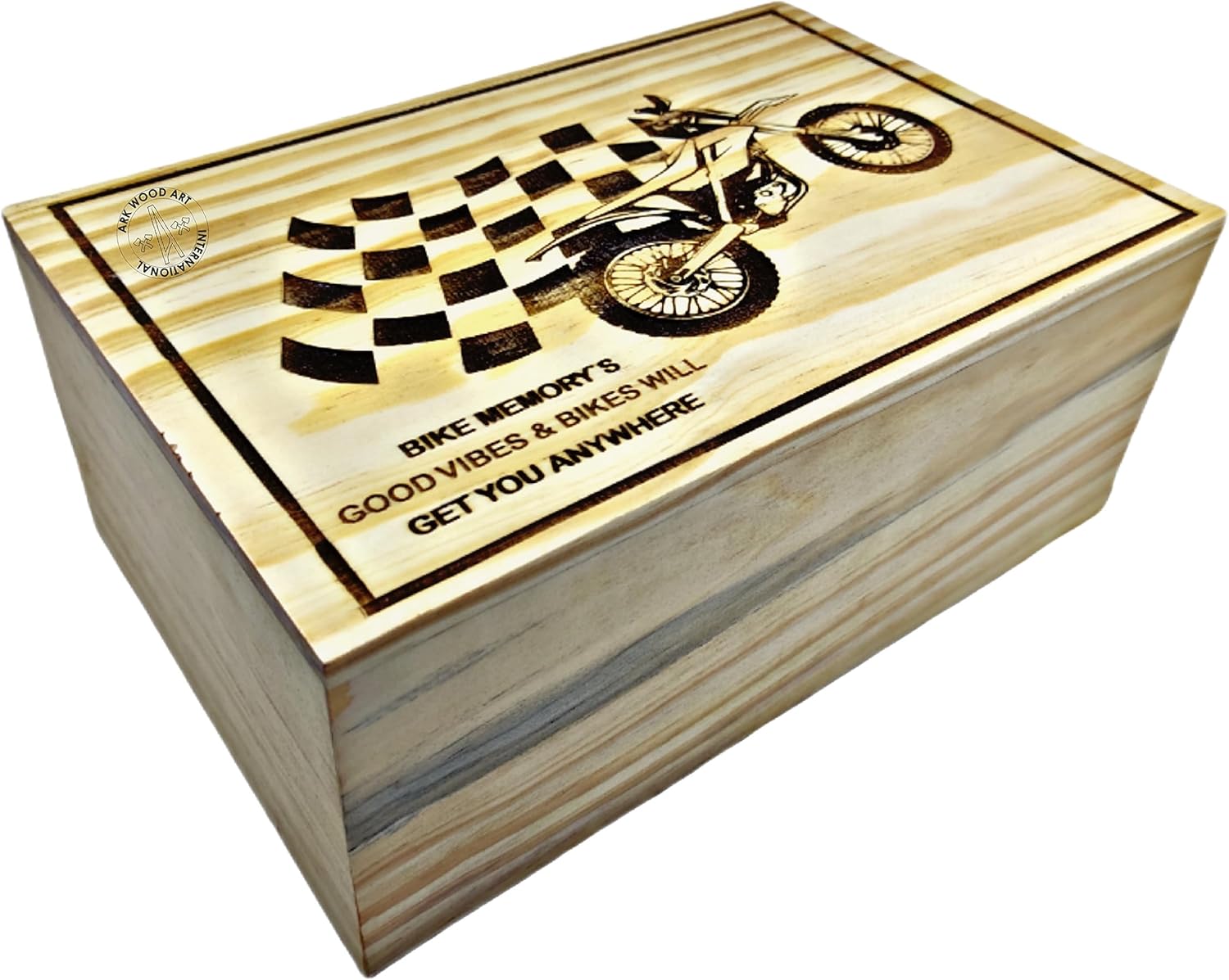 Motorcycle Cremation Urn for Human Ashes Decorative