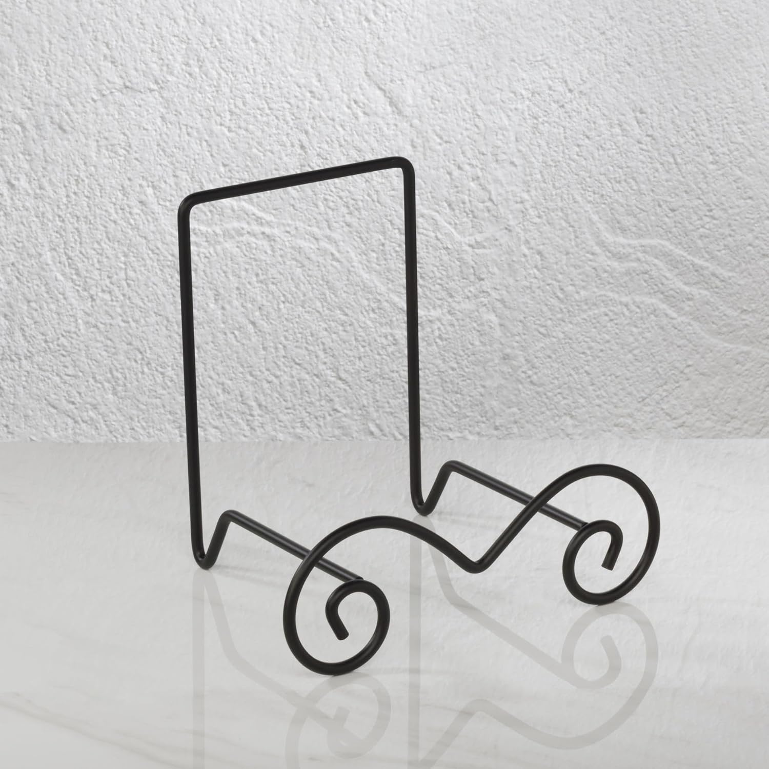 TRIPAR Large Square Black Wire Easel - 77 Inch Depth