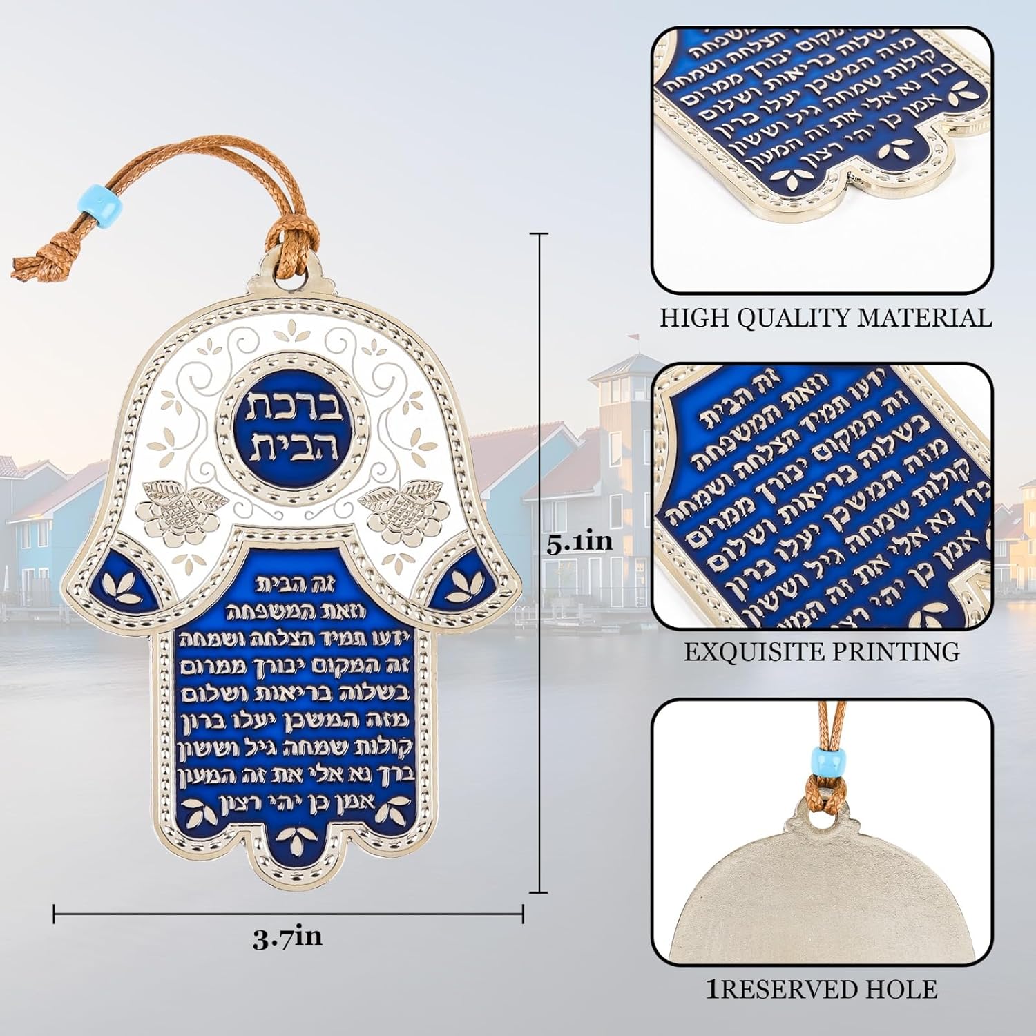 My Daily Styles Hamsa Wall Decor - Good Luck Symbol
