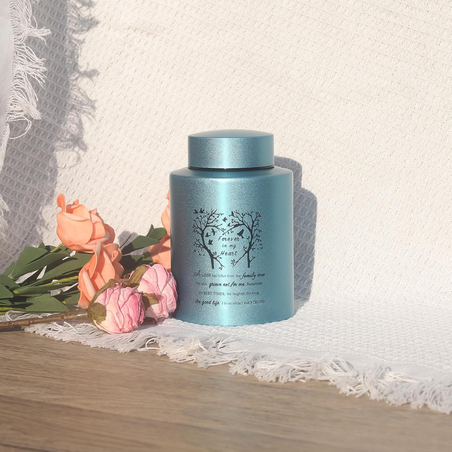 Stainless Steel Purple 6 Inch Mini Cremation Urn