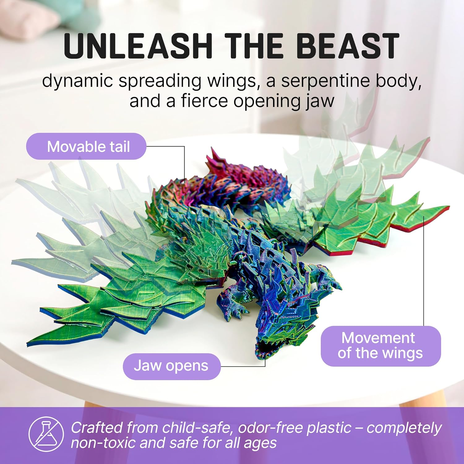 VOSKO CyberDragon 12 Inch Collectible Sculpture