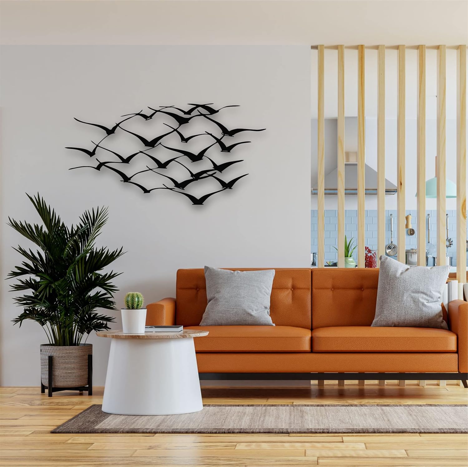 DEKADRON 3D Metal Wall Art Cranes Sculpture