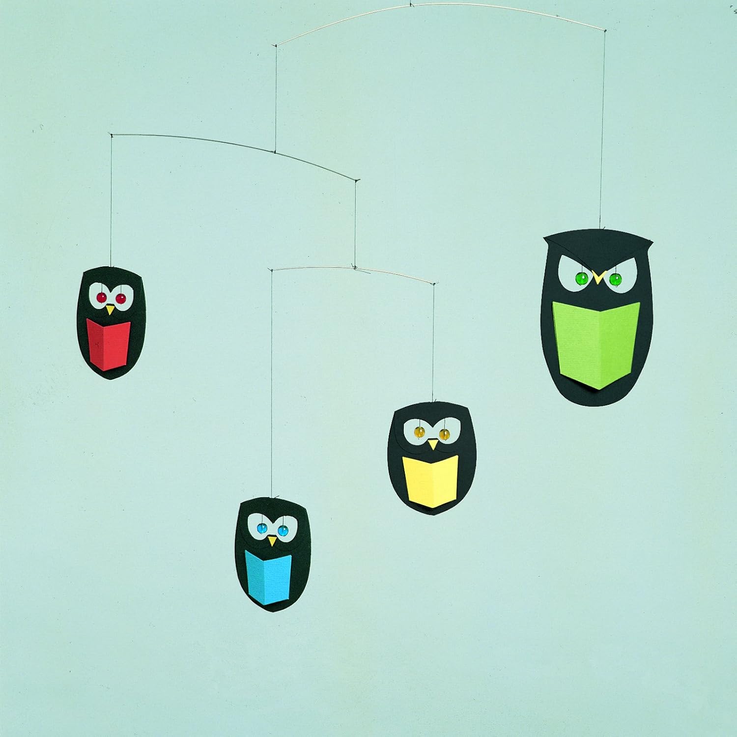 The Wisest Owls Hanging Mobile 18 Inches