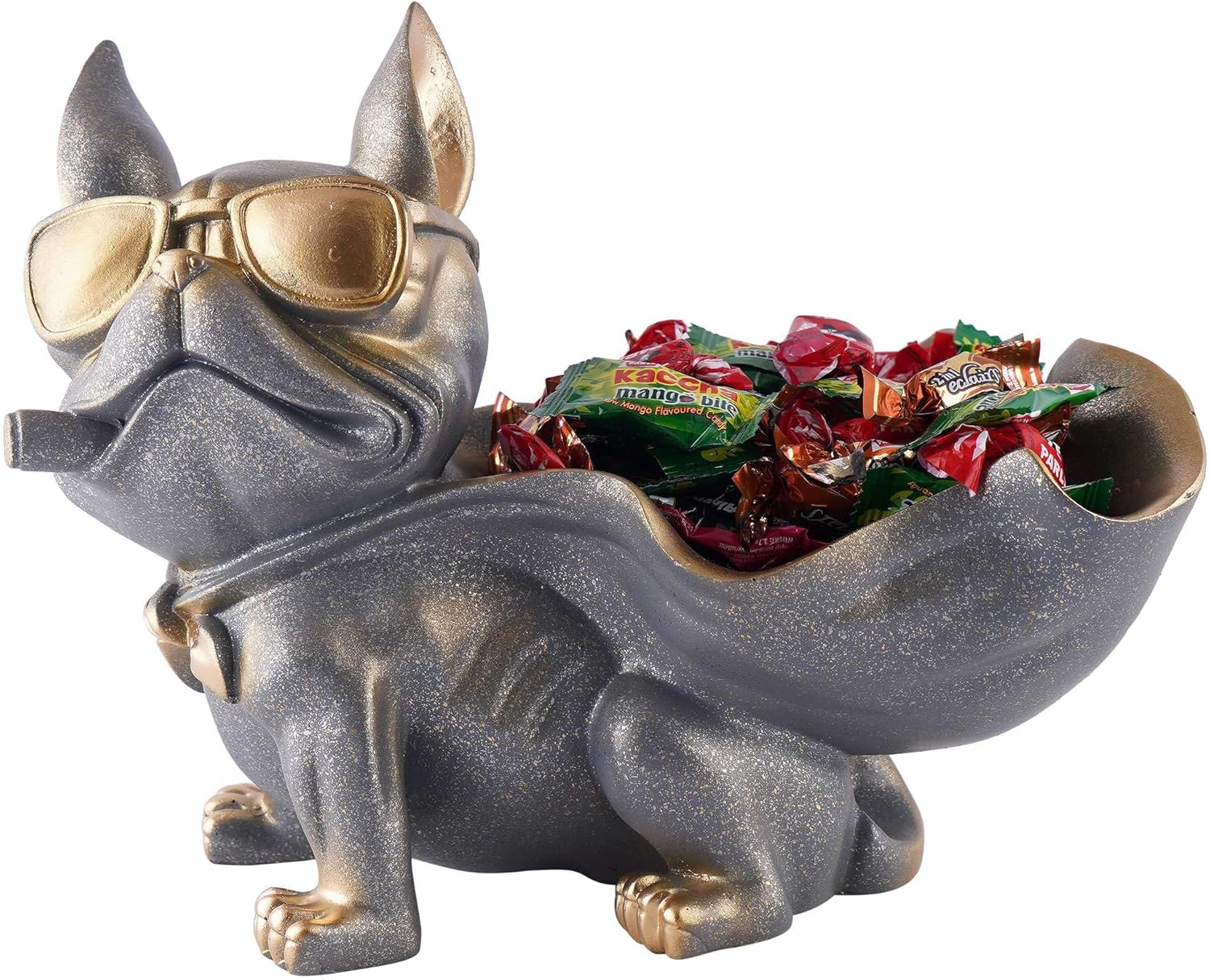 Cool Dog Resin Sculpture Showpiece for Home Decor