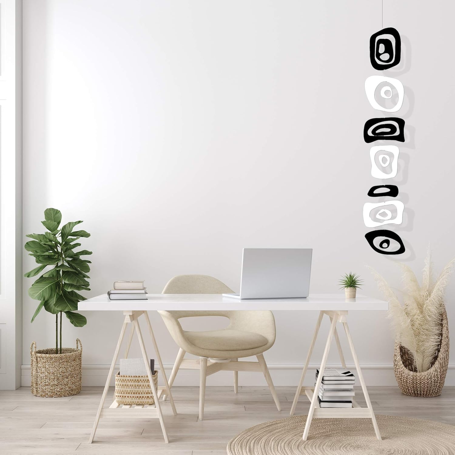 Far Out Mod Retro-A-GoGo Hanging Art Mobile 9x48