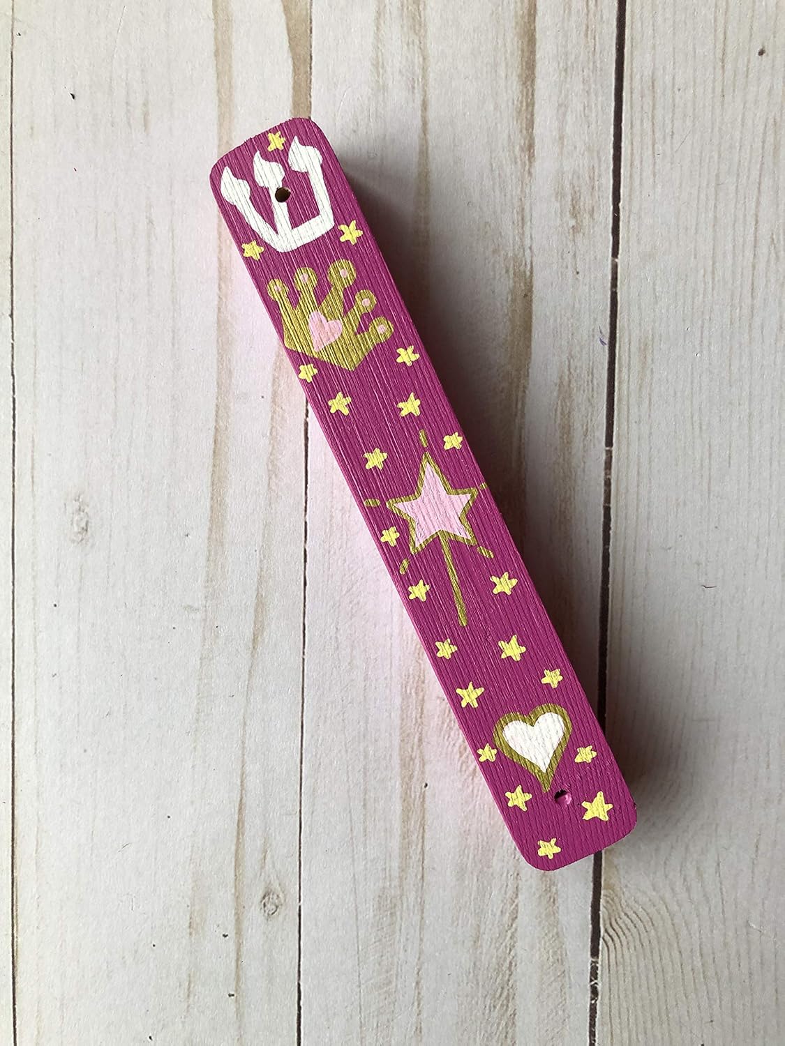 Princess Mezuzah - Handmade Scroll Case for Home Blessing