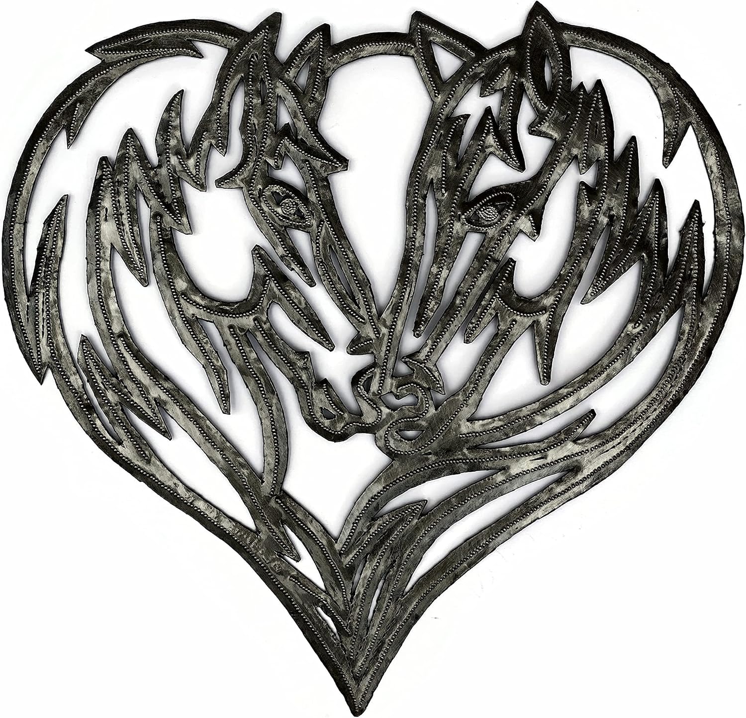 Horse Family Wall Hanging Metal Art by Its Cactus